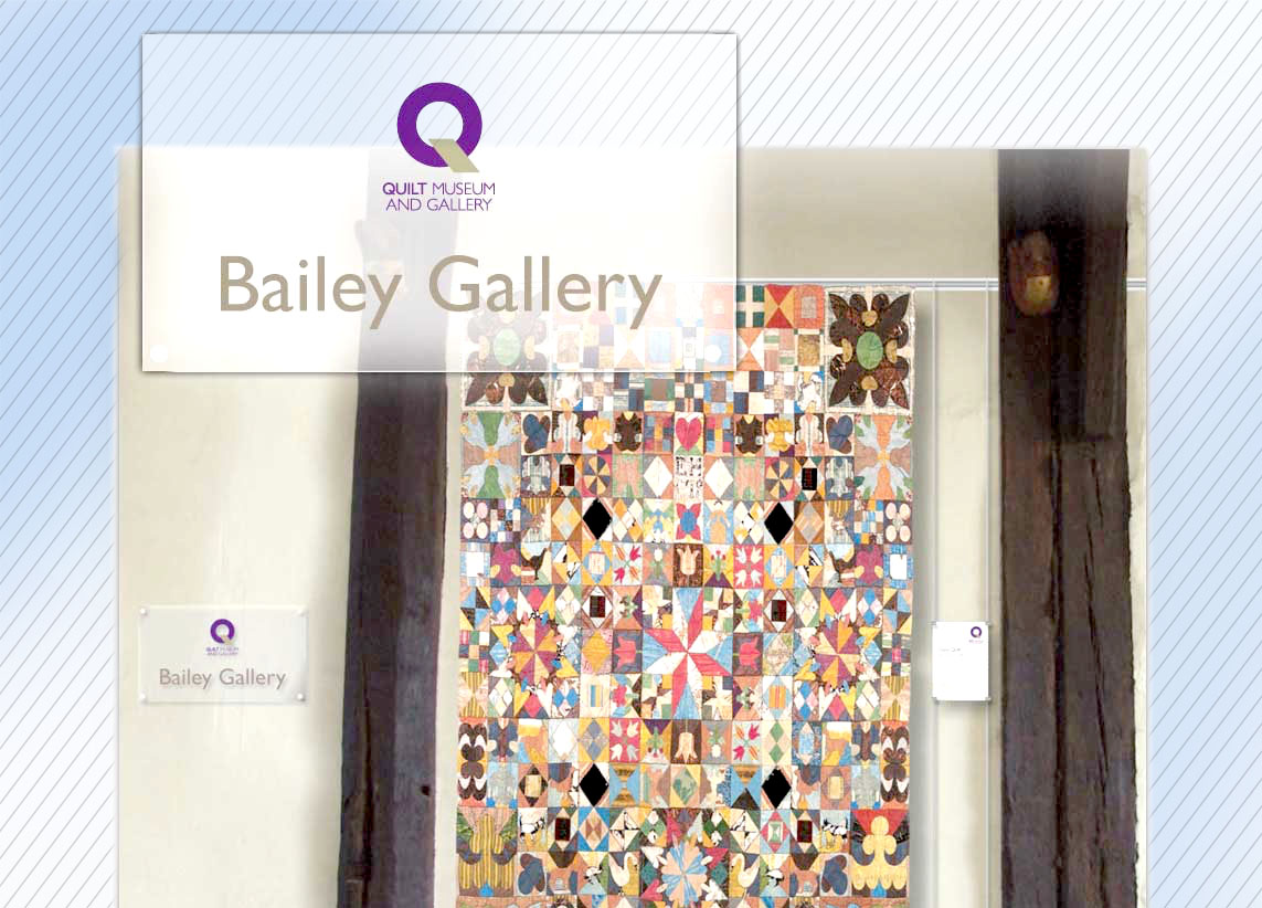 National Quilt Musuem interior signage